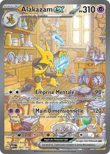 Alakazam ex 201/165 OSMO CARDS
