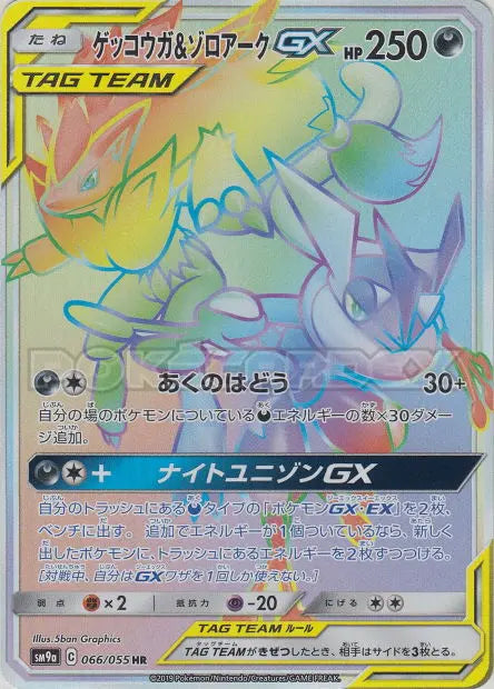 Amphinobi et Zoroark-GX 066/055 OSMO CARDS