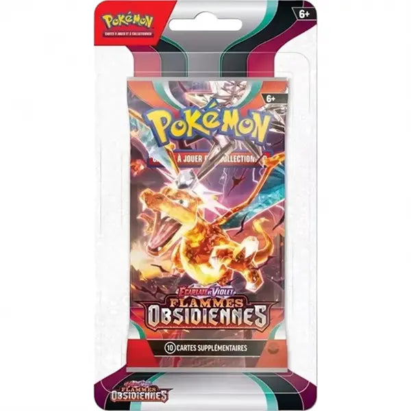 Booster Sous Blister Illustration Aléatoire - Flammes Obsidiennes - EV3 OSMO CARDS