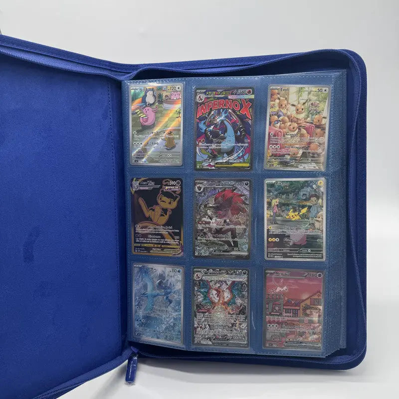 Classeur Zip 360 Cartes – Bleu – ProTech OSMO CARDS