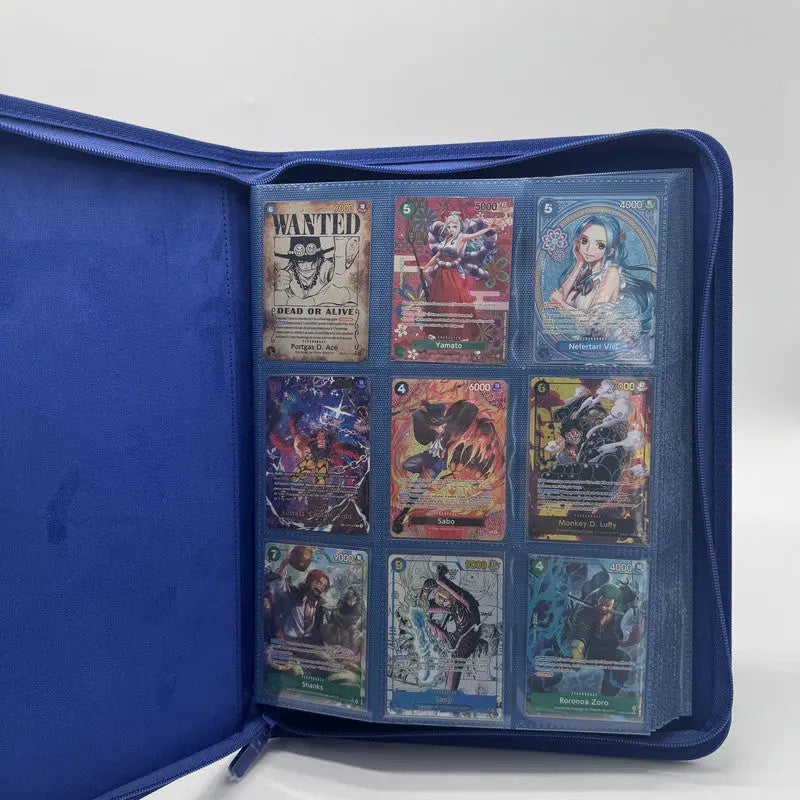 Classeur Zip 360 Cartes – Bleu – ProTech OSMO CARDS