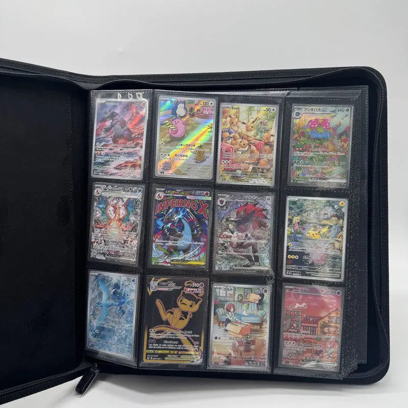 Classeur Zip 480 Cartes – Noir – ProTech OSMO CARDS