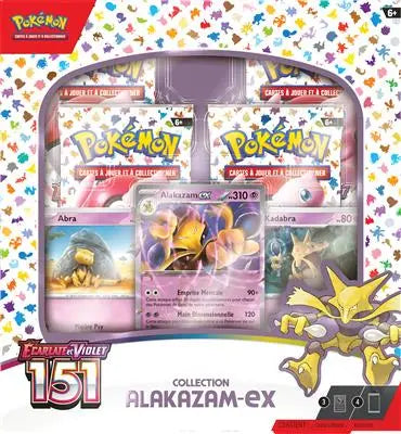 Coffret Collection Alakazam ex - 151 - EV3.5 OSMO CARDS
