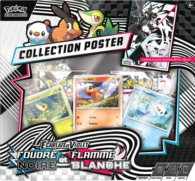 Coffret Collection Poster- Flamme Blanche & Foudre Noire - EV10.5 OSMO CARDS