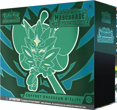 Coffret Dresseur d'Elite - Mascarade Crépusculaire - ETB EV6 OSMO CARDS