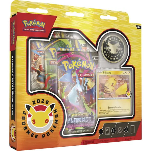 Coffret Pikachu Pokemon Day 2026 OSMO CARDS