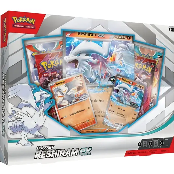 Coffret Reshiram ex OSMO CARDS