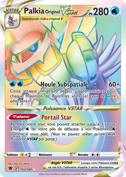 Palkia Originel-VSTAR 192/189 OSMO CARDS