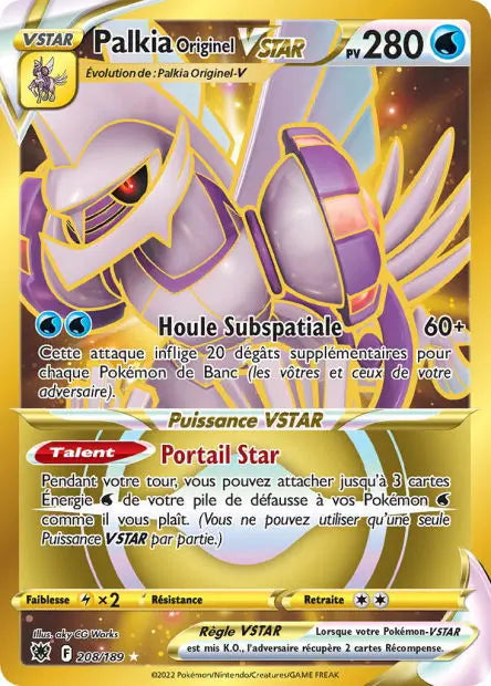 Palkia Originel-VSTAR 208/189 OSMO CARDS