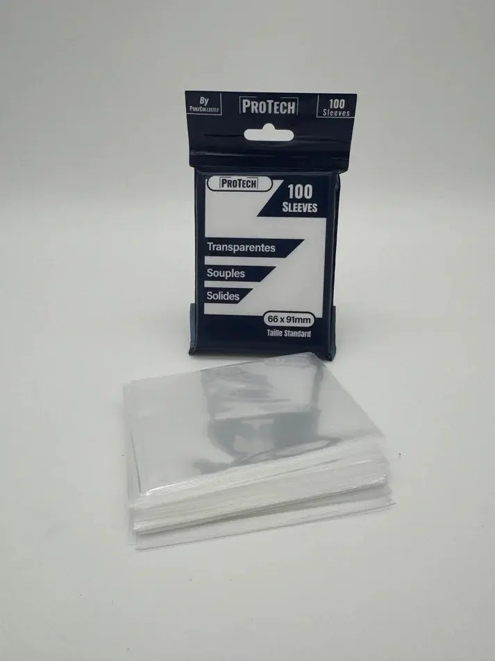 Paquet de 100 Sleeves ProTech POKECOLLECTIF