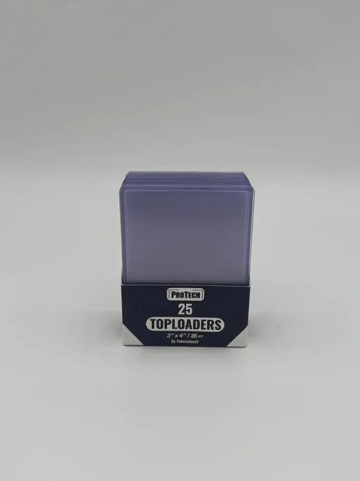 Paquet de 25 Toploaders 3x4" ProTech POKECOLLECTIF