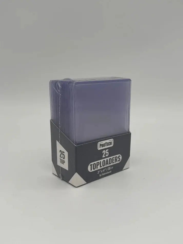 Paquet de 25 Toploaders 3x4" ProTech POKECOLLECTIF