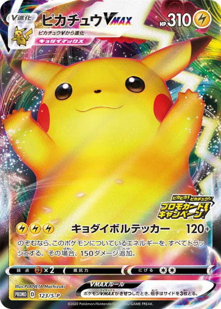 Pikachu-VMAX 123/S-P OSMO CARDS