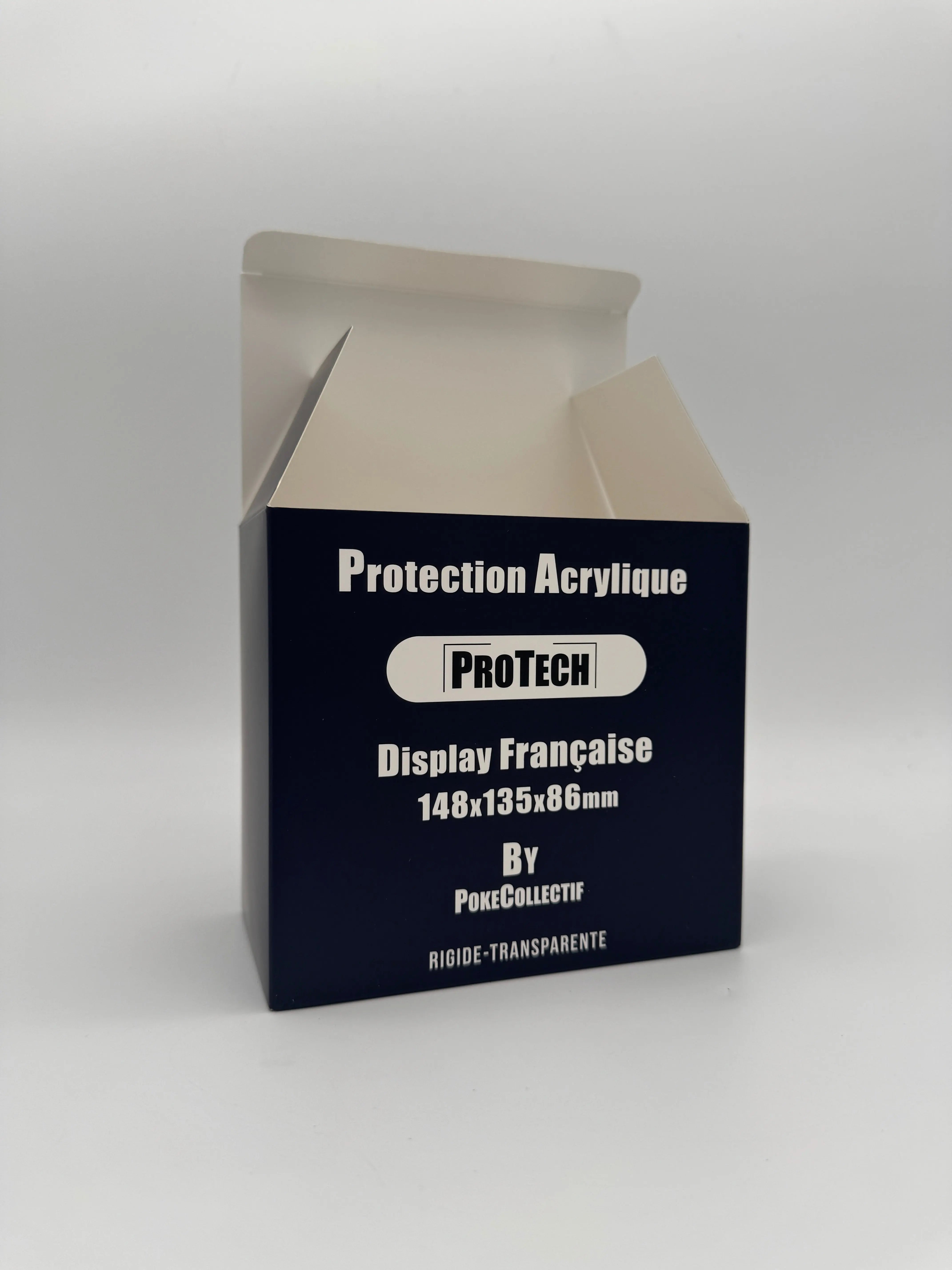 Protection Acrylique Display Française Coulissante Protech POKECOLLECTIF