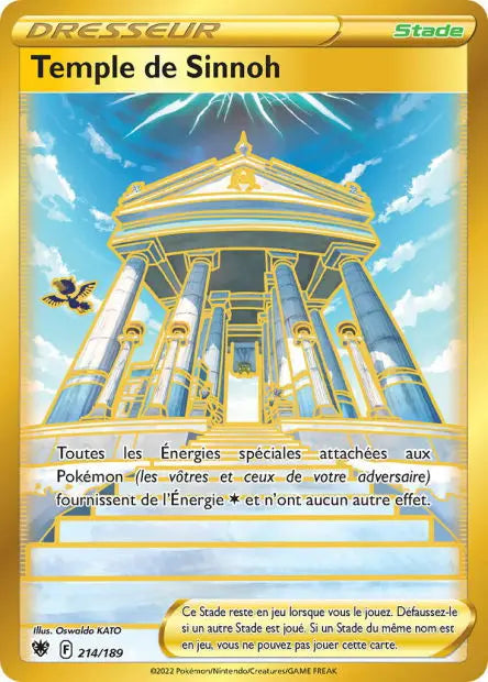 Temple de Sinnoh 214/189 OSMO CARDS