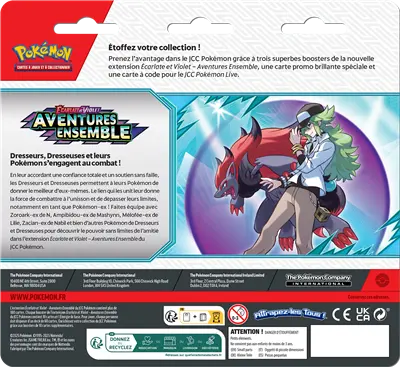 Tripack Aléatoire - Aventures Ensemble - EV9 OSMO CARDS
