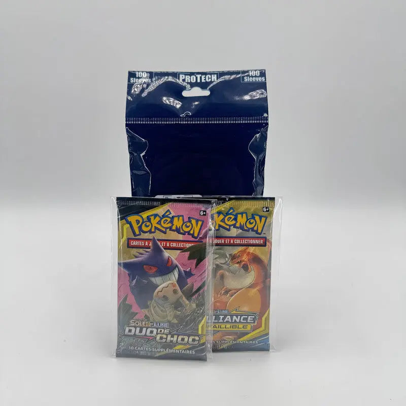 100 Sleeves pour Boosters – ProTech OSMO CARDS