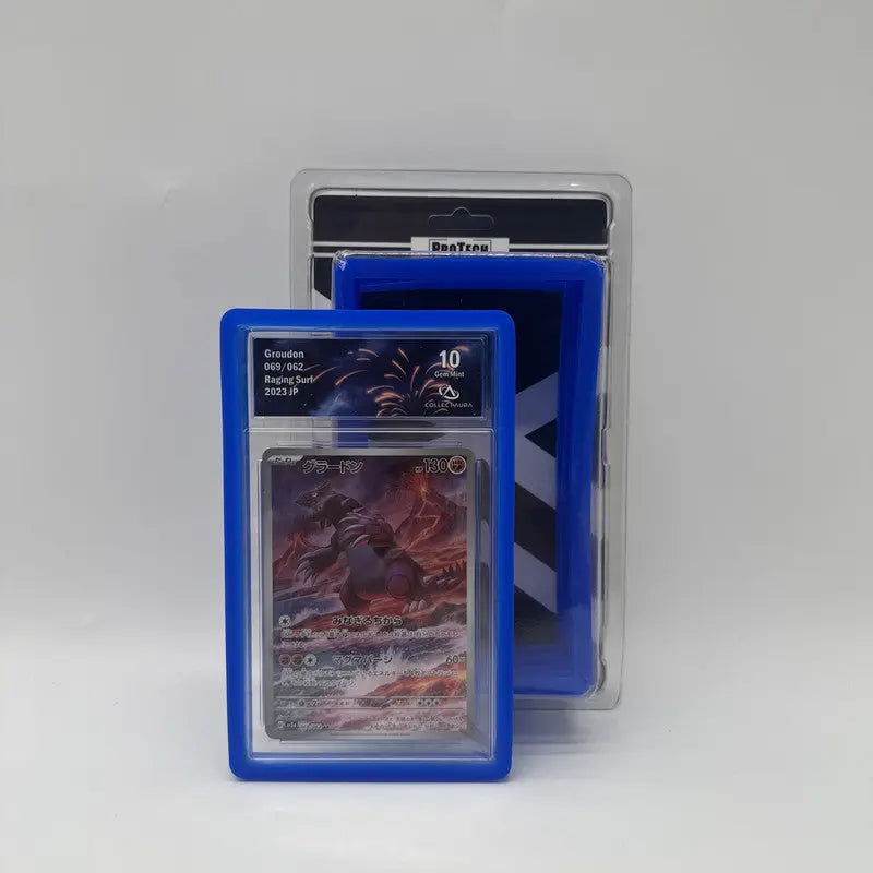 5 Coques de Protection pour Cartes Gradées – Bleu foncé - ProTech OSMO CARDS