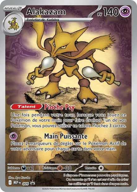 Alakazam 009 OSMO CARDS