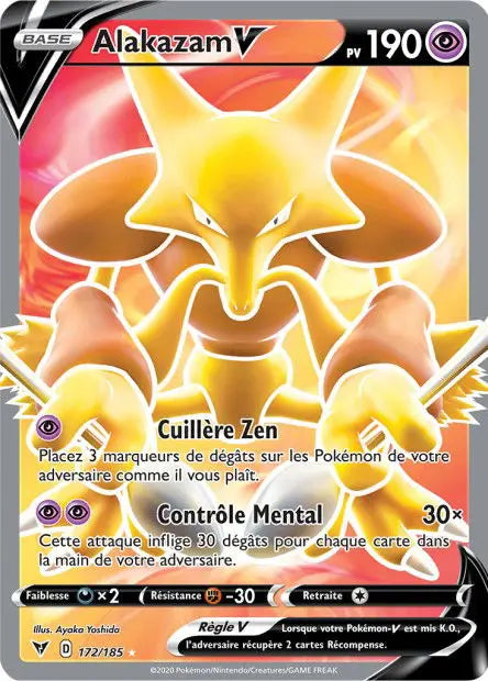 Alakazam-V 172/185 OSMO CARDS