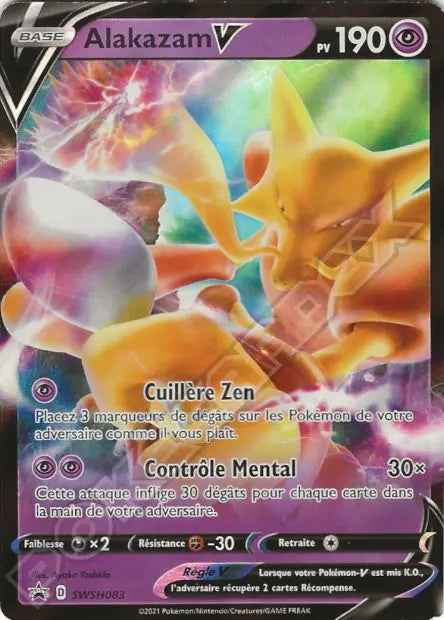 Alakazam-V SWSH083 OSMO CARDS