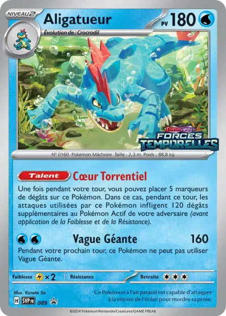 Aligatueur 089 OSMO CARDS
