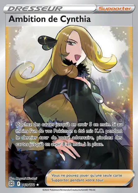 Ambition de Cynthia 169/172 OSMO CARDS