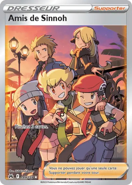 Amis de Sinnoh 149/159 OSMO CARDS