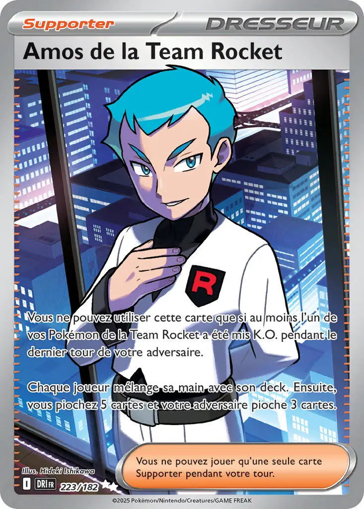 Amos de la Team Rocket 223/182 OSMO CARDS