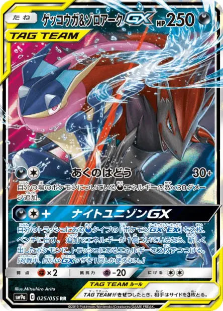 Amphinobi et Zoroark-GX 025/055 OSMO CARDS