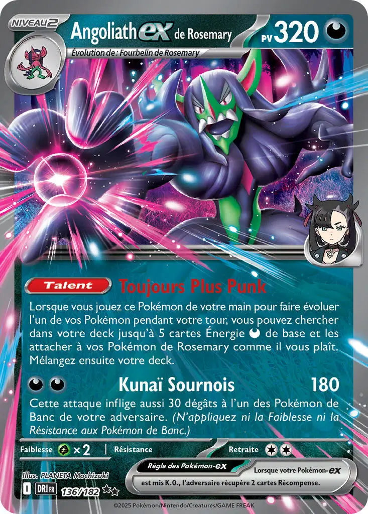 Angoliath ex de Rosemary 136/182 OSMO CARDS
