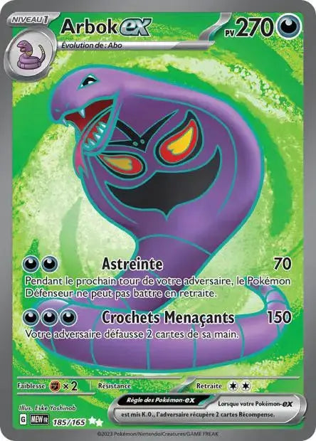 Arbok ex 185/165 OSMO CARDS