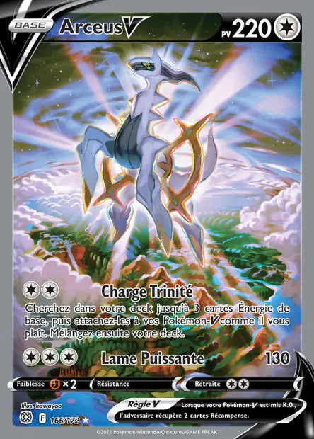 Arceus-V 166/172 OSMO CARDS