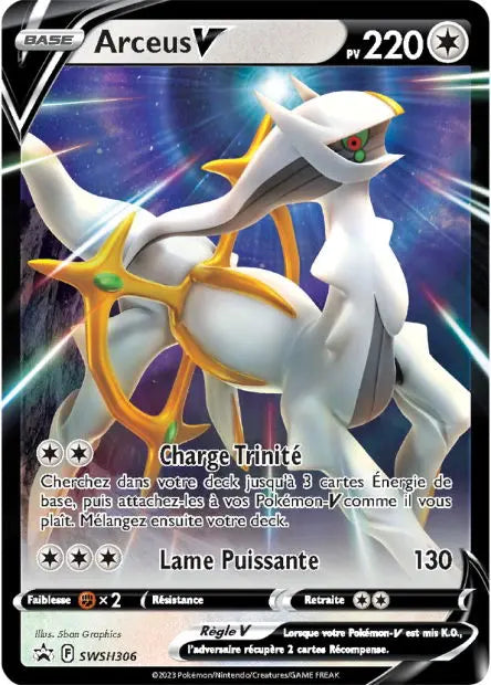 Arceus-V SWSH306 OSMO CARDS