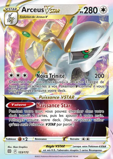 Arceus-VSTAR 123/172 OSMO CARDS
