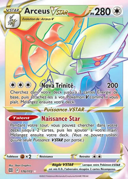 Arceus-VSTAR 176/172 OSMO CARDS