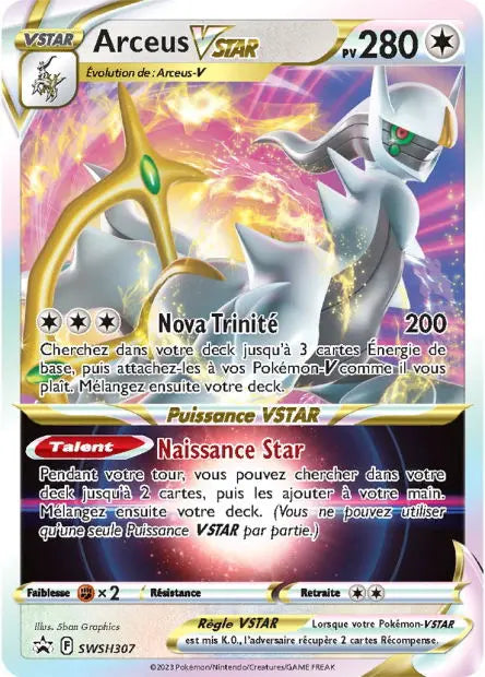 Arceus-VSTAR SWSH307 OSMO CARDS