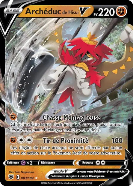 Archéduc de Hisui-V 83/189 OSMO CARDS