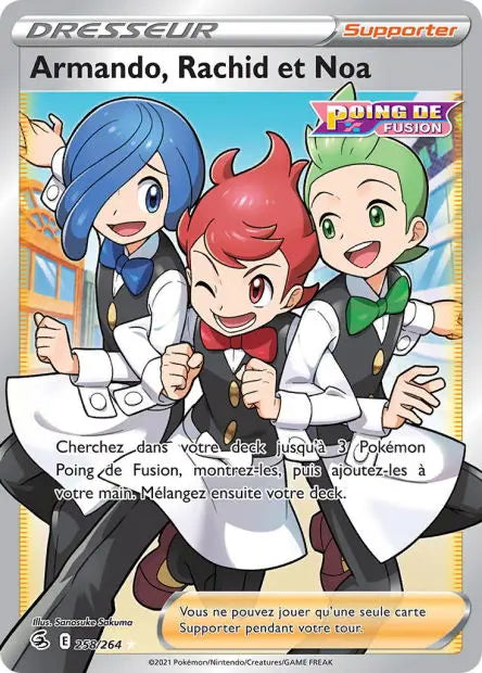 Armando, Rachid et Noa 258/264 OSMO CARDS
