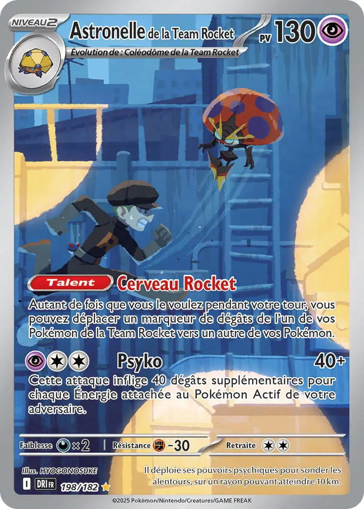 Astronelle de la Team Rocket 198/182 OSMO CARDS