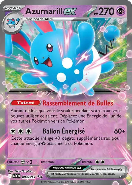 Azumarill ex 84/217 OSMO CARDS