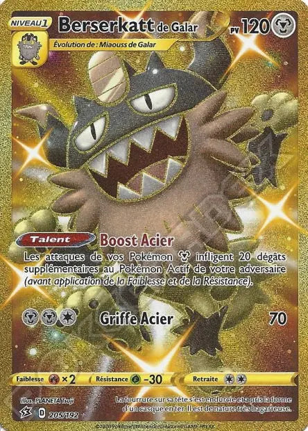 Berserkatt de Galar 205/192 OSMO CARDS
