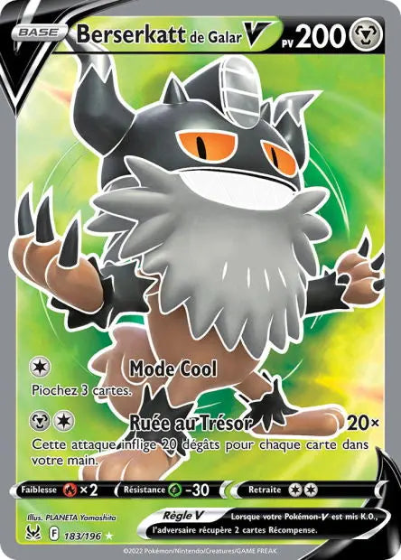 Berserkatt de Galar-V 183/196 OSMO CARDS