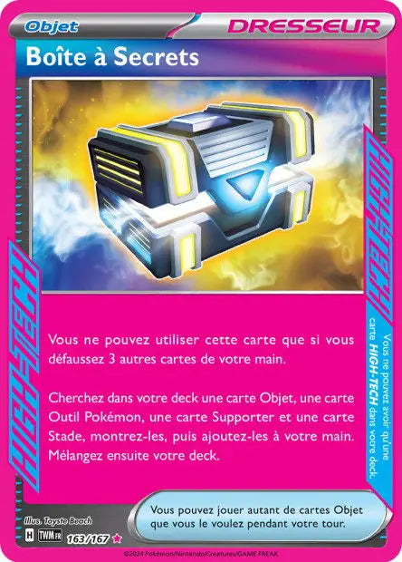 Boîte à Secrets 163/167 OSMO CARDS