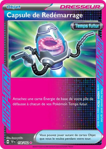 Capsule de Redémarrage 158/162 OSMO CARDS