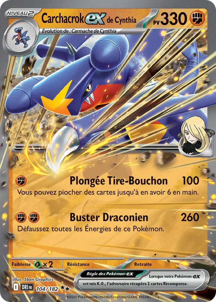 Carchacrok ex de Cynthia 104/182 OSMO CARDS