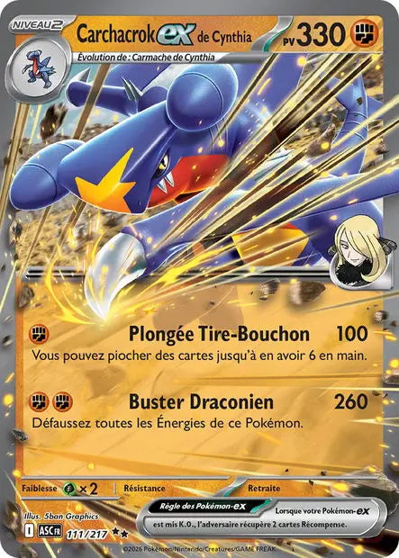 Carchacrok ex de Cynthia 111/217 OSMO CARDS