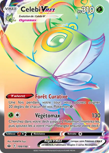 Celebi‑VMAX 199/198 OSMO CARDS