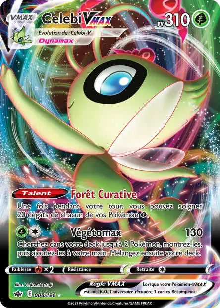 Celebi‑VMAX 8/198 OSMO CARDS