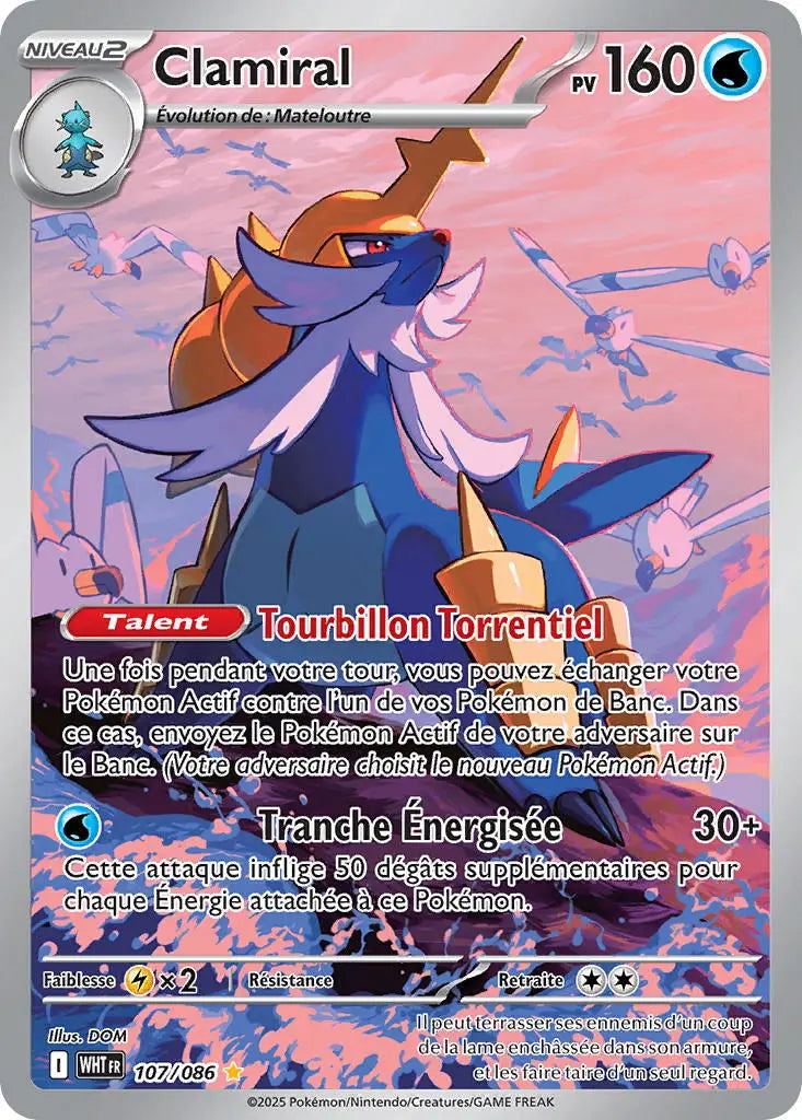 Clamiral 107/86 OSMO CARDS